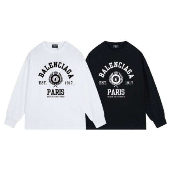 Balenciaga 1917 Printed Long Sleeve